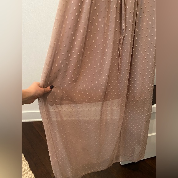 Pink chiffon dress - Picture 4 of 6